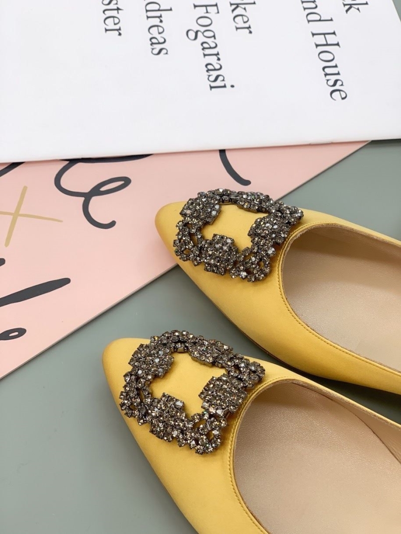 Manolo Blahnik flat shoes